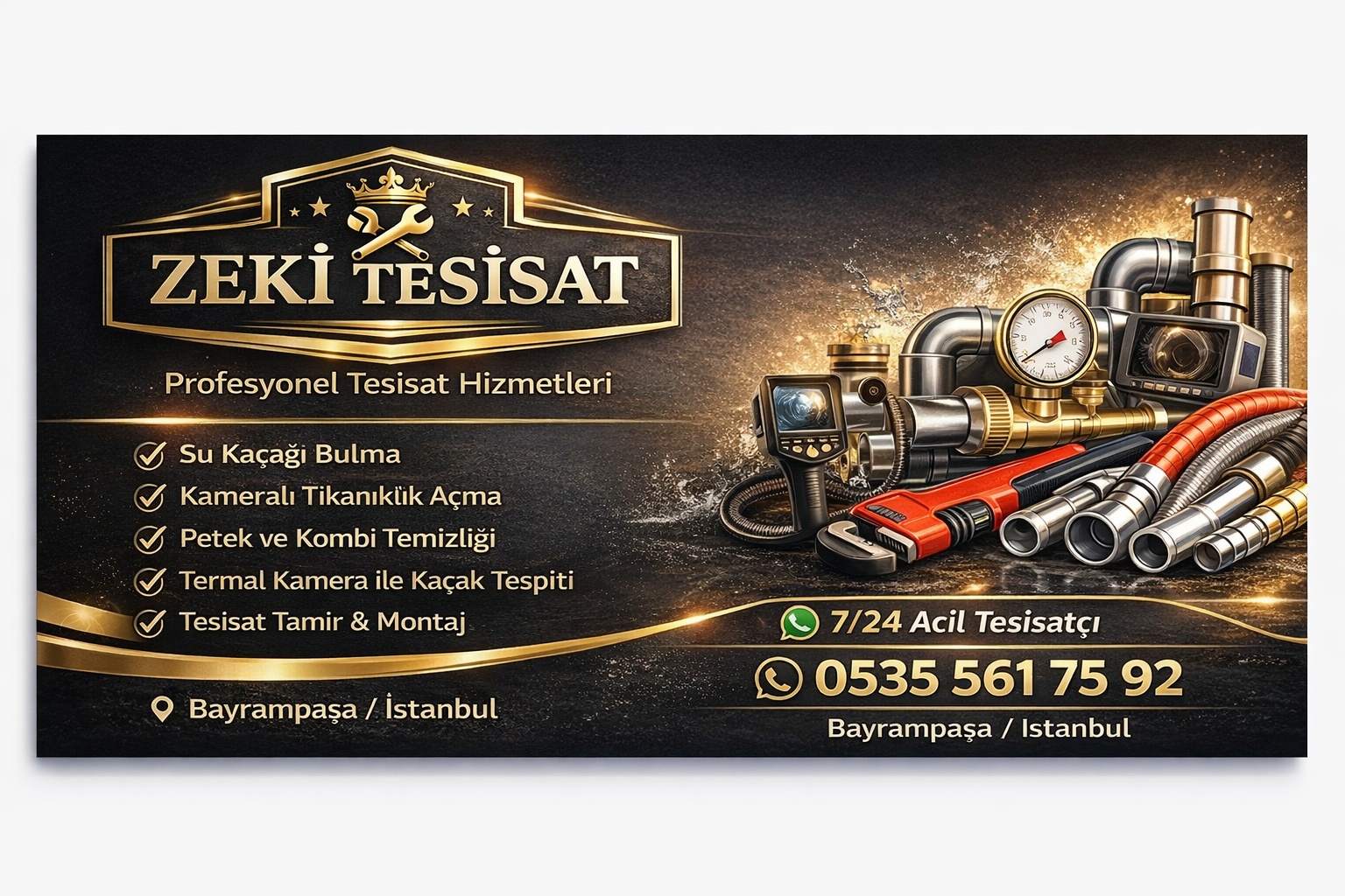 bayrampaşa su tesisatçısı